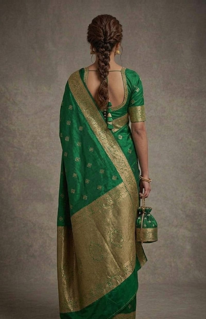 Warm Silk Banarasi Saree