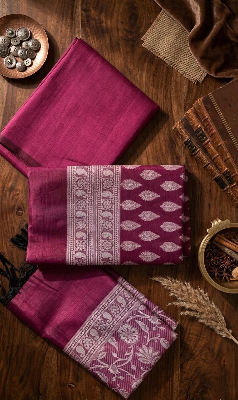 Pink Banarasi Suit